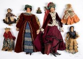 SEVEN MISCELLANEOUS DOLLSSeven