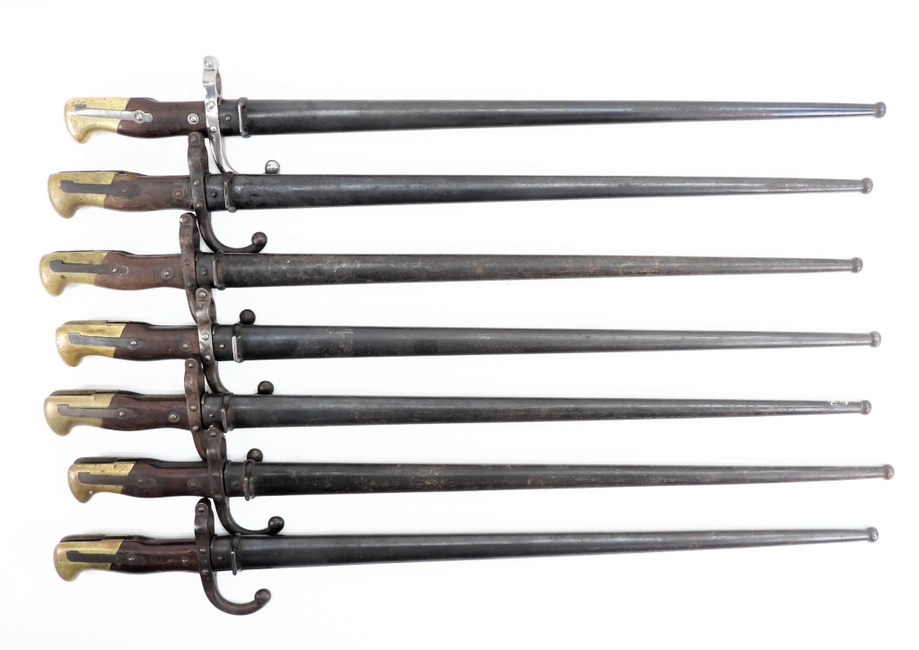 SEVEN MODEL 1874 FRENCH GRAS