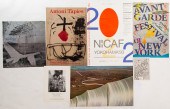 SEVEN MODERN ARTIST POSTERS, O