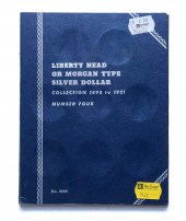 SEVEN MORGAN DOLLARS IN FOLDER