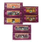SEVEN M.T.H. FREIGHT CARS Incl