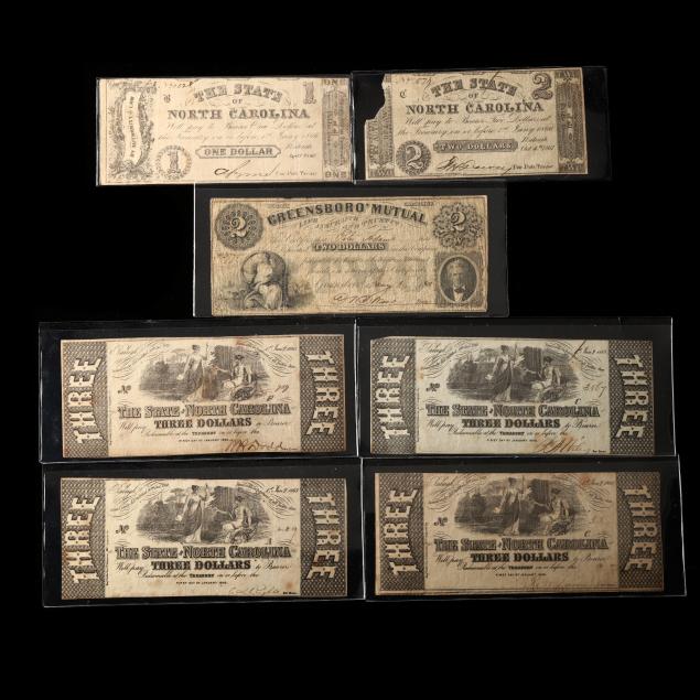 SEVEN NORTH CAROLINA NOTES,