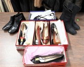 SEVEN PAIRS OF WOMEN'S DRESS S