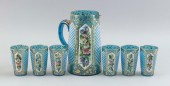 SEVEN-PIECE CASED GLASS LEMONA