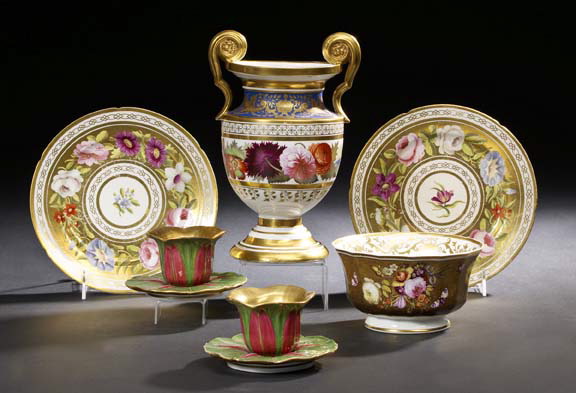 Seven-Piece Collection of Spode