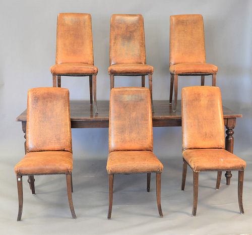 SEVEN PIECE DINING SET TO INCLUDE