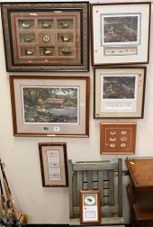 SEVEN PIECE FLY FISHING ART GR