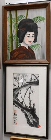 SEVEN PIECE FRAMED CHINESE LOT