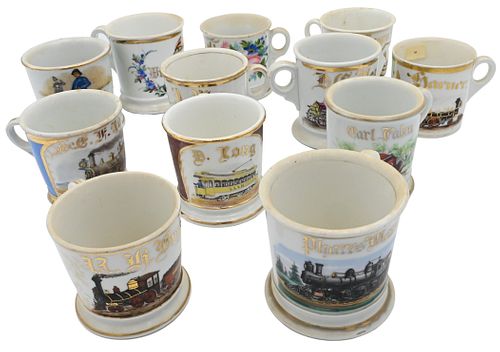 SEVEN PIECE GROUP OF AUTOMOBILE AND