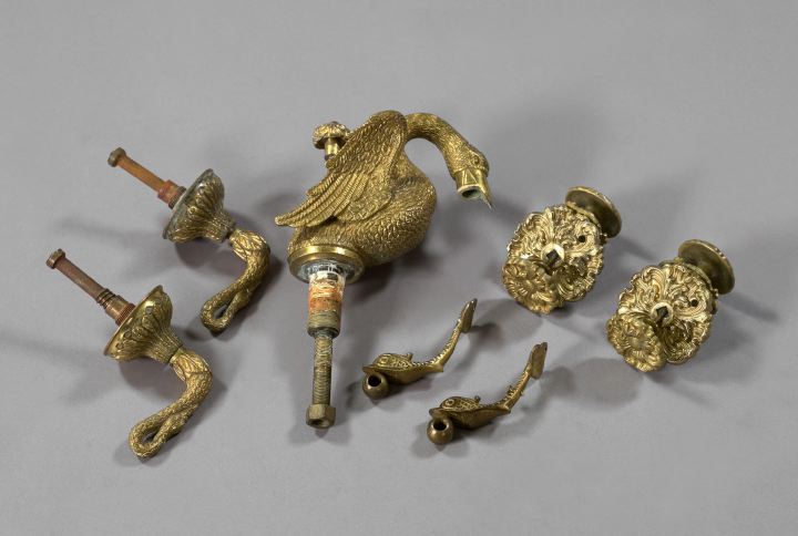 Seven-Piece Group of Brass