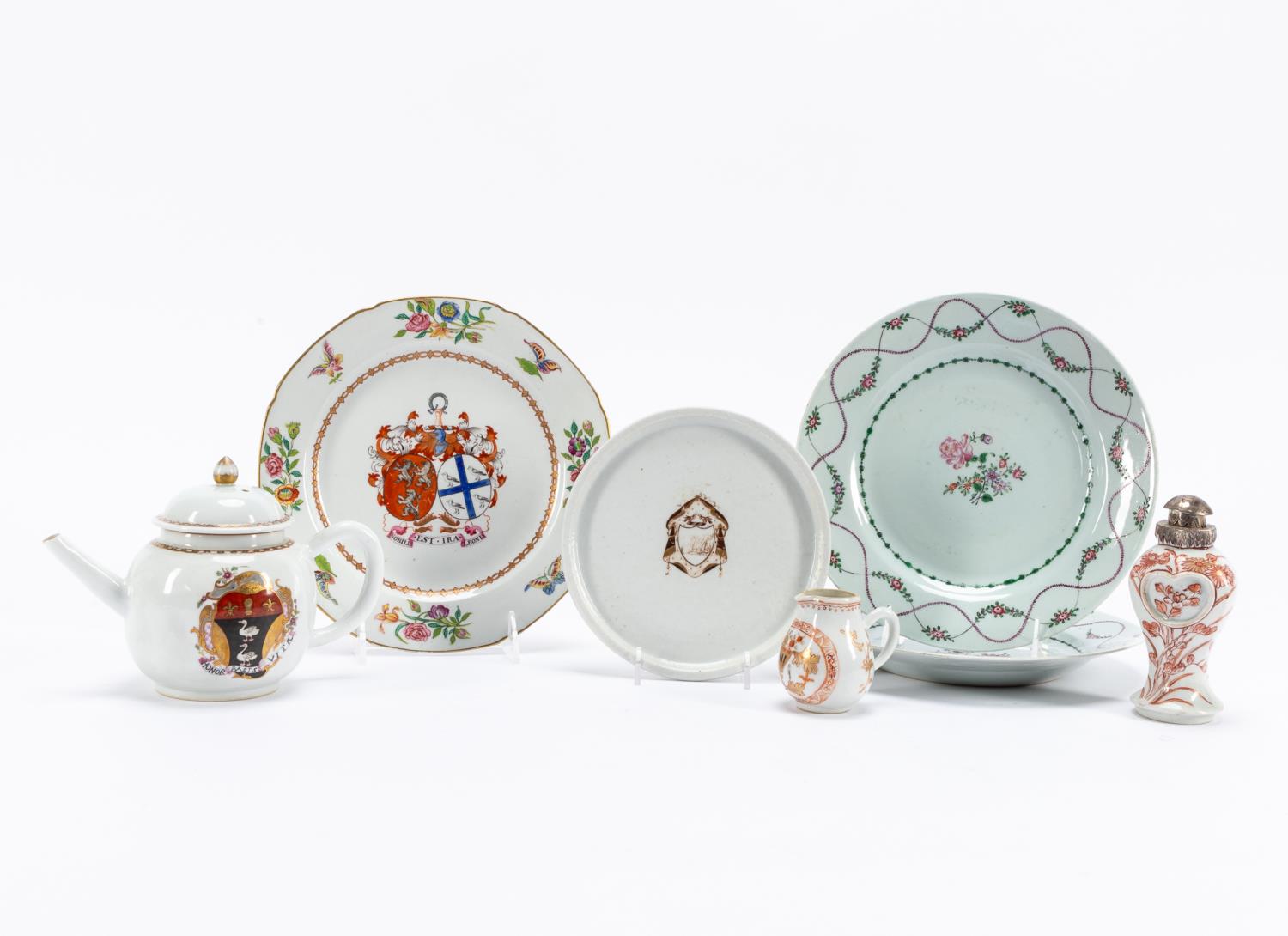 SEVEN PIECE GROUPING OF CHINESE