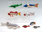 SEVEN PIECE JERRY KELM PAINTED