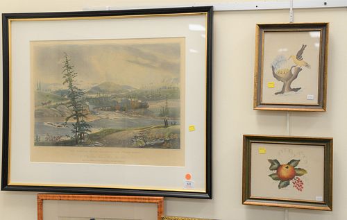 SEVEN-PIECE LOT TO INCLUDE GROUP OF