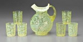 Seven-piece opalescent lemonad