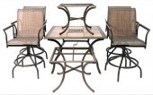 SEVEN PIECE OUTDOOR PATIO SETS