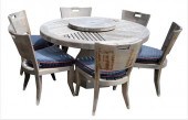 SEVEN PIECE SUTHERLAND TEAK OU
