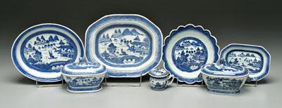 Seven pieces Chinese export