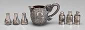 Seven pieces Chinese export si