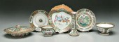 Seven pieces Chinese porcelain