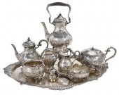 SEVEN PIECES GERMAN HANAU SILV