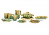 SEVEN PIECES OF ANTIQUE CORN M