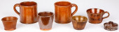 SEVEN PIECES OF ANTIQUE REDWAR