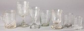 SEVEN PIECES OF EARLY ETCHED C