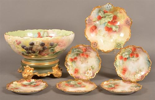 SEVEN PIECES OF FRUIT HAND