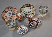 SEVEN PIECES OF IMARI PORCELAI
