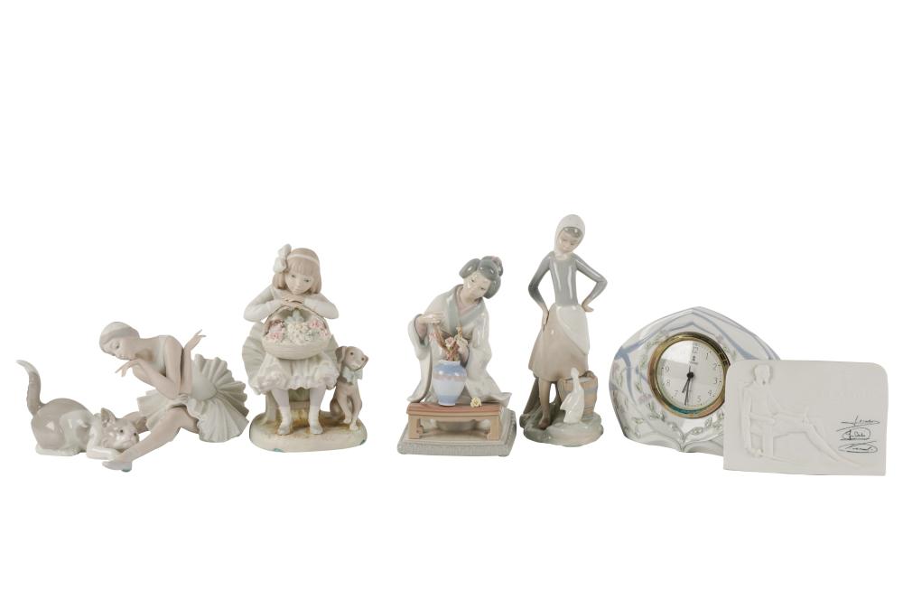 SEVEN PIECES OF LLADRO