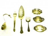 Seven pieces of SILVER includi