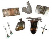 SEVEN PIECES SOUTHWESTERN SILV