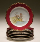 Seven Pirkenhammer porcelain g
