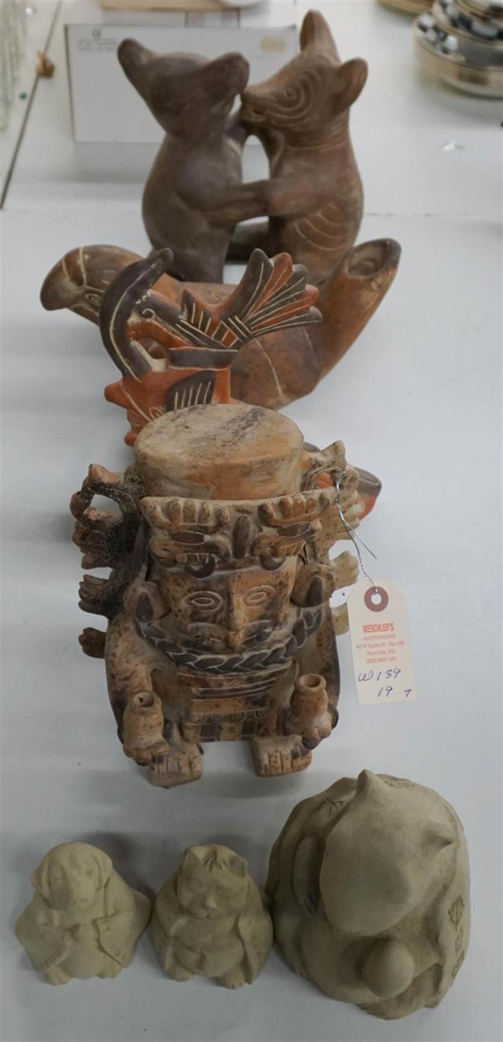 SEVEN PRE-COLUMBIAN STYLE