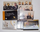 SEVEN PRESIDENTIAL PROOF SETS