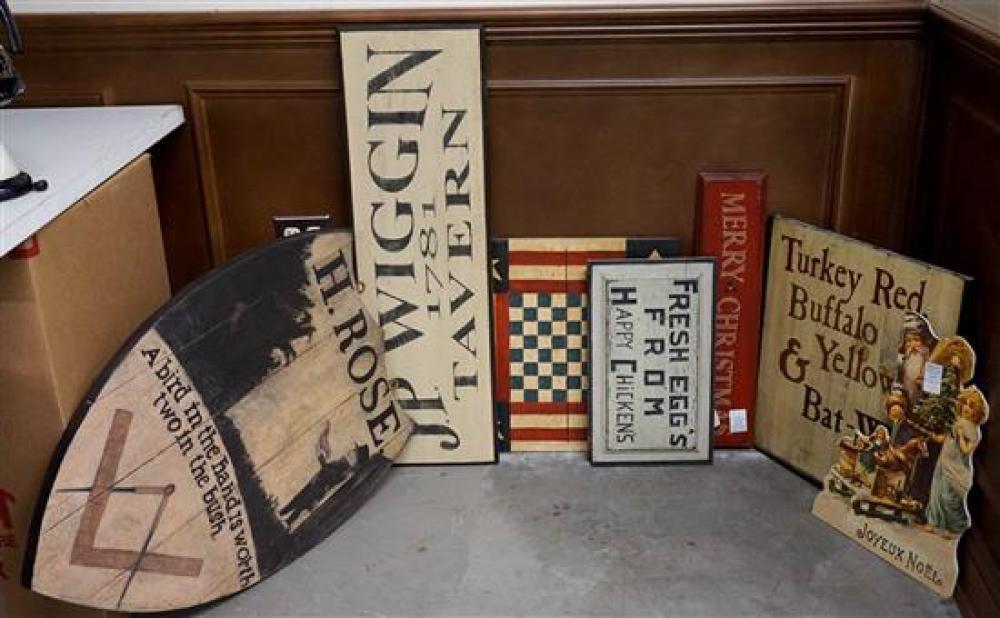 SEVEN REPRODUCTION SIGNSSeven