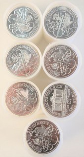 SEVEN ROLLS OF AUSTRIAN PHILHA