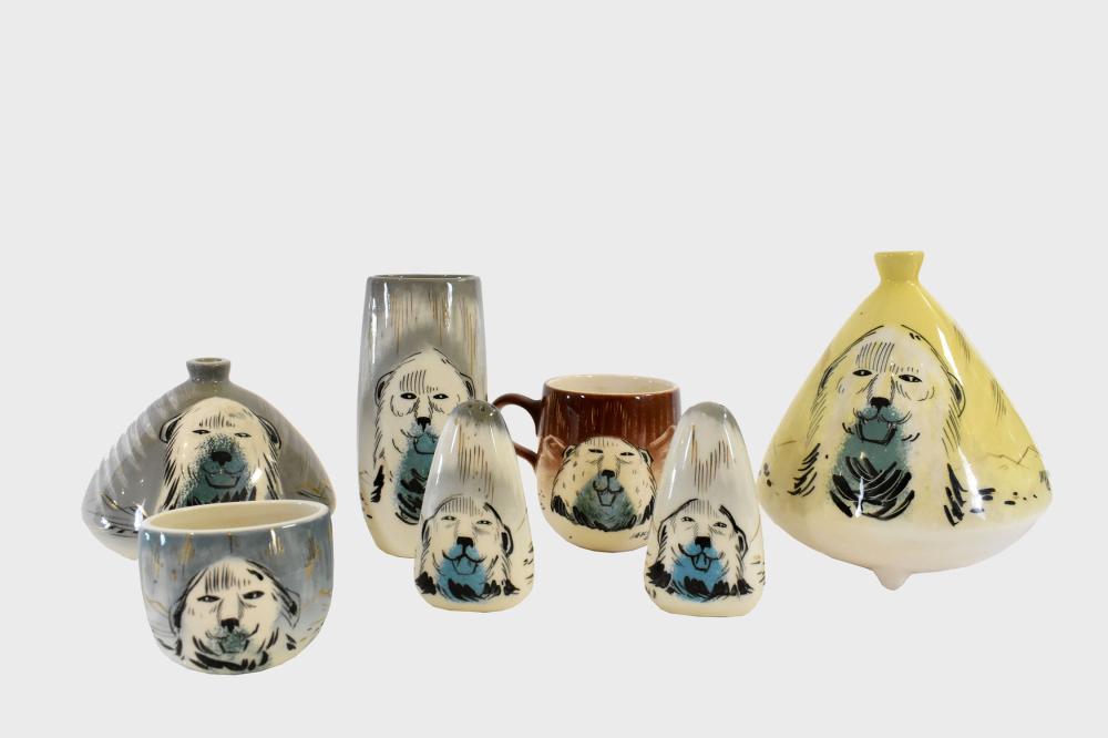 SEVEN SASHA BRASTOFF POTTERYTABLE