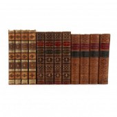 SEVEN SETS OF FINELY BOUND BOO