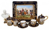 SEVEN SEVRES OR STYLE NAPOLEON