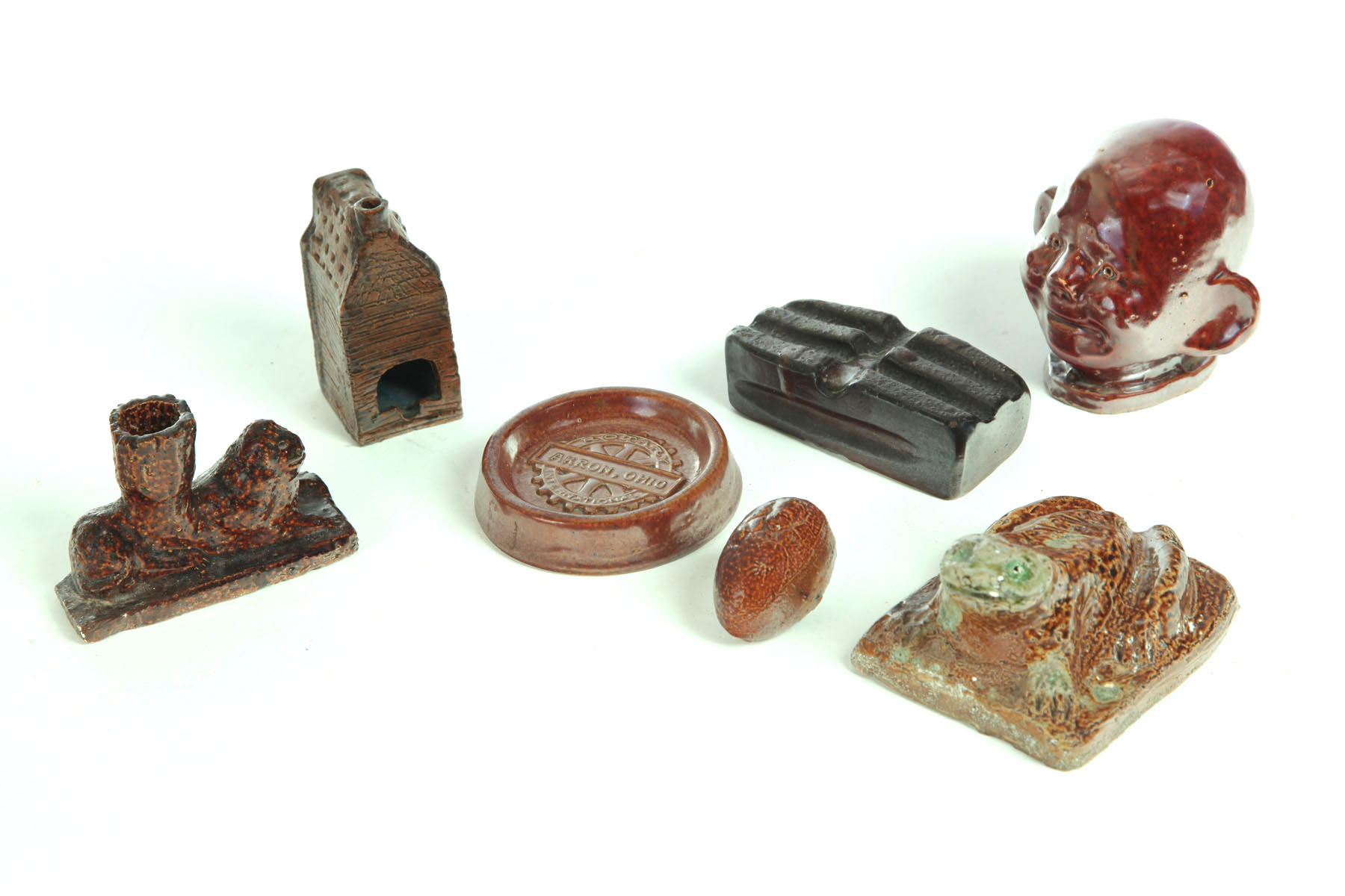 SEVEN SEWERTILE WHIMSEYS.  American