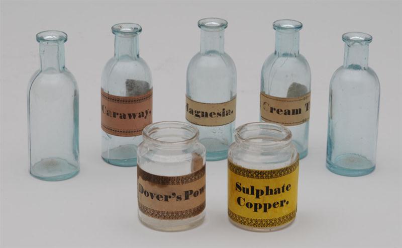 SEVEN SHAKER MEDICINAL GLASS