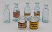 SEVEN SHAKER MEDICINAL GLASS B