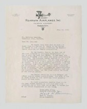 Seven signed aviation history