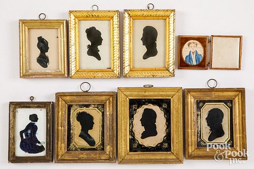 SEVEN SILHOUETTES AND A MINIATURE
