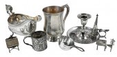 SEVEN SILVER TABLE ITEMS INCLU