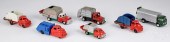 SEVEN SMALL SANITATION TRUCKSS
