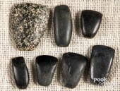 SEVEN SMALLER SIZED POLISHED C