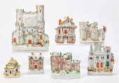 SEVEN STAFFORDSHIRE MODELS OF