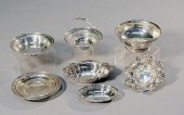 SEVEN STERLING LOW BOWLS, OPEN